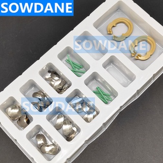 Dental Sectional Matrix System Metal Matrices Bands Sectional Contoured Matrix Refill Wedges Resin Ring Separator Autocl