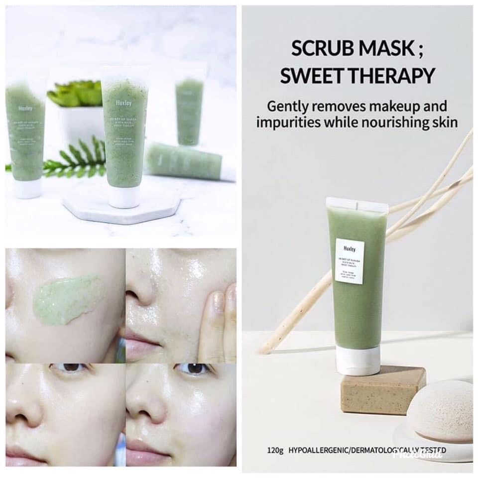 ‼️พร้อมส่ง ‼️💚Huxley Scrub Mask Sweet Therapy 30 g.💚