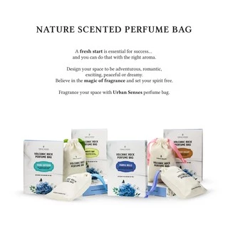 ถุงหอมปรับอากาศ ถุงหอมดับกลิ่น กลิ่นธรรมชาติ Urban Senses Aromatic Perfume Bag - White Day