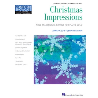 CHRISTMAS IMPRESSIONS Hal Leonard Student Piano Library Composer Showcase