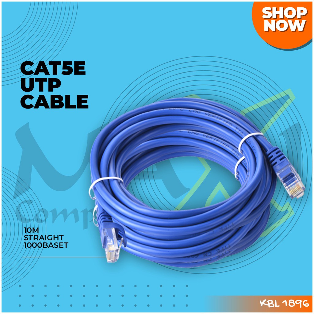 Cat5e 5M UTP Cable Networking Straight-Through LAN Cable Cat 5