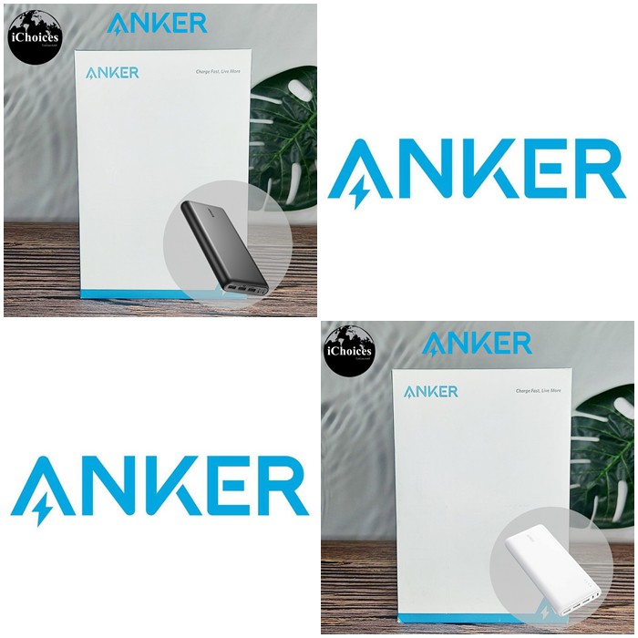 [Anker] PowerCore 26800 Portable Charger Compact 26800mAh แบตสำรอง แถม Micro USB + ถุงผ้า แองเคอร์ พาวเวอร์แบงค์