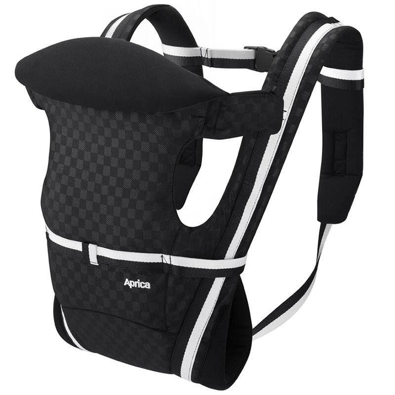 Aprica - เป้อุ้มเด็กจากทารกแรกเกิด 04 Aprica Pitta Positions, Pitta Carrier Black