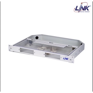 LINK UF-2012A Fiber Optic Distribution Unit (FDU) 6-24F (2 Snap-In) Rack Mount Drawer (1U), Unload