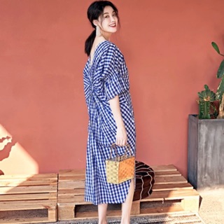 AudreyWang Maxi Dress เดรสยาวสไตส์เกาหลี #สินค้าขายดี👍