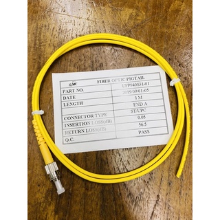 UFP940S31-01 ST/UPC SM 9/125 3.0MM Simplex Pigtail 1m.