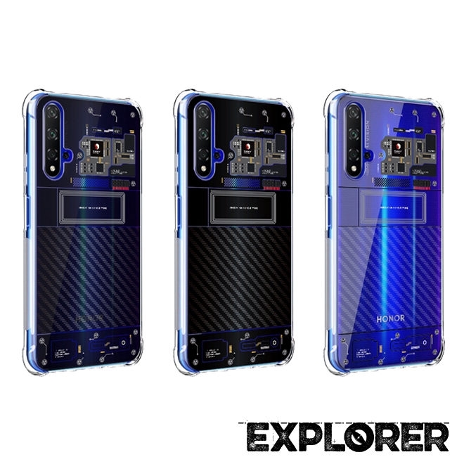 เคส สำหรับ Huawei Nova 5T [Explorer Series] 3D Anti-Shock Protection TPU Case