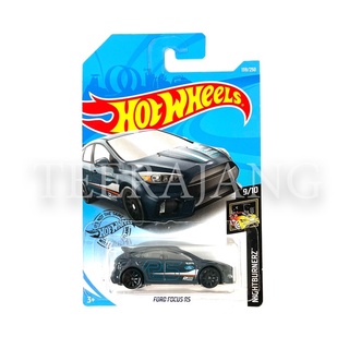 Hotwheels FORD FOCUS RS (Dark Blue color and white line on roof)