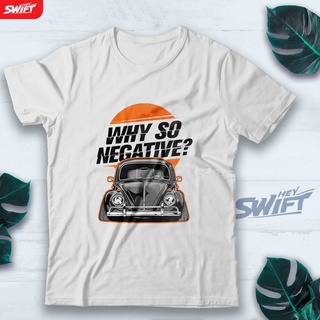 [COD]เสื้อยืด พิมพ์ลาย BEETLE WHY SO NEGATIVE CAMBER DISTRO สําหรับผู้ชายS-5XL