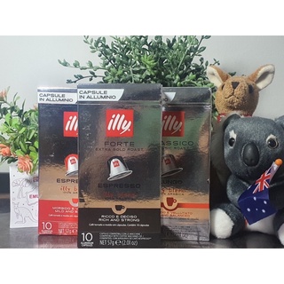 กาแฟแคปซูล illy Nespresso Capsulesของแท้ 100% จากประเทศออสเตรเลีย