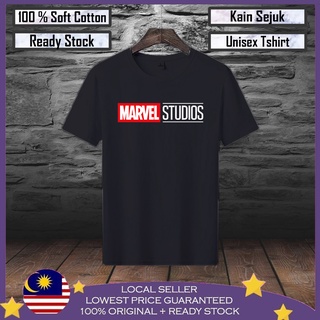 Marvel เสื้อยืดลําลอง แขนสั้น คอกลม พิมพ์ลายอนิเมะ BAJU UNISEX พลัสไซซ์ สําหรับผู้ชาย และผู้หญิง