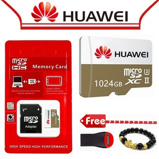 การ์ดหน่วยความจำหัวเว่ย Original 1024 Gb Micro Sd Card Class 10 Tf Card