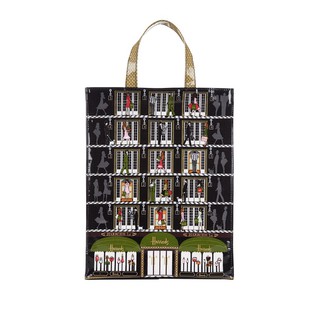 Harrods รุ่น Elevators Medium Shopper Bag (กระดุม)**พร้อมส่ง