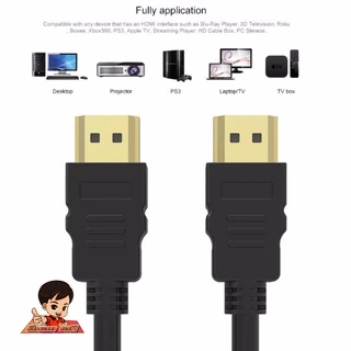 สาย HDMl อย่างดี เส้นใหญ่ HDMl Cable V1.4 รองรับความละเอียด 1080P มีความยาว 1.5-10 เมตร