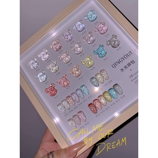 สีเจลสีแฟลชเซ็ท สีแฟลช มาพร้อมชาจ ตามรูป  18 สี ขนาด 12 ml   ราคา 1990.-