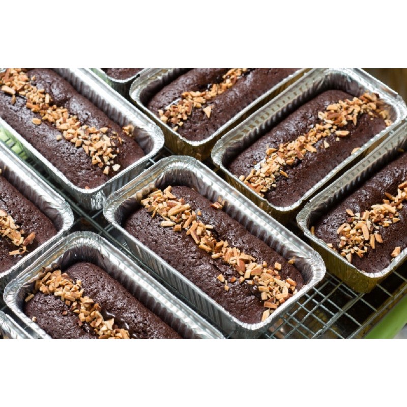 AL-32 1850C (10 ชุด) ภาชนะอลูมิเนียมฟอยล์สี่เหลี่ยมผืนผ้าพร้อมฝาปิดพลาสติก (Similar to 4572-P) (22.2