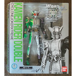 [ของแท้] Bandai S.H.Figuarts Masked Kamen Rider W Double Cyclone Joker Xtreme