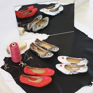 [PRE-ORDER] Bloc B. SCARLETT - best selling customizable ballet flats - เลือกลายปักตามใจคุณ!!