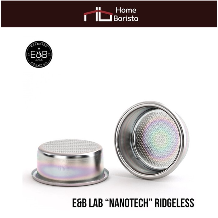 E&B Lab - Filter Basket (Nanotech)  (Ridgeless) เคลือบ  Nanoquartz