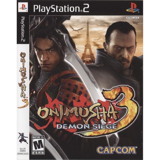 แผ่นเกมส์ Onimusha 3 PS2 Playstation 2 คุณภาพสูง ราคาถูก