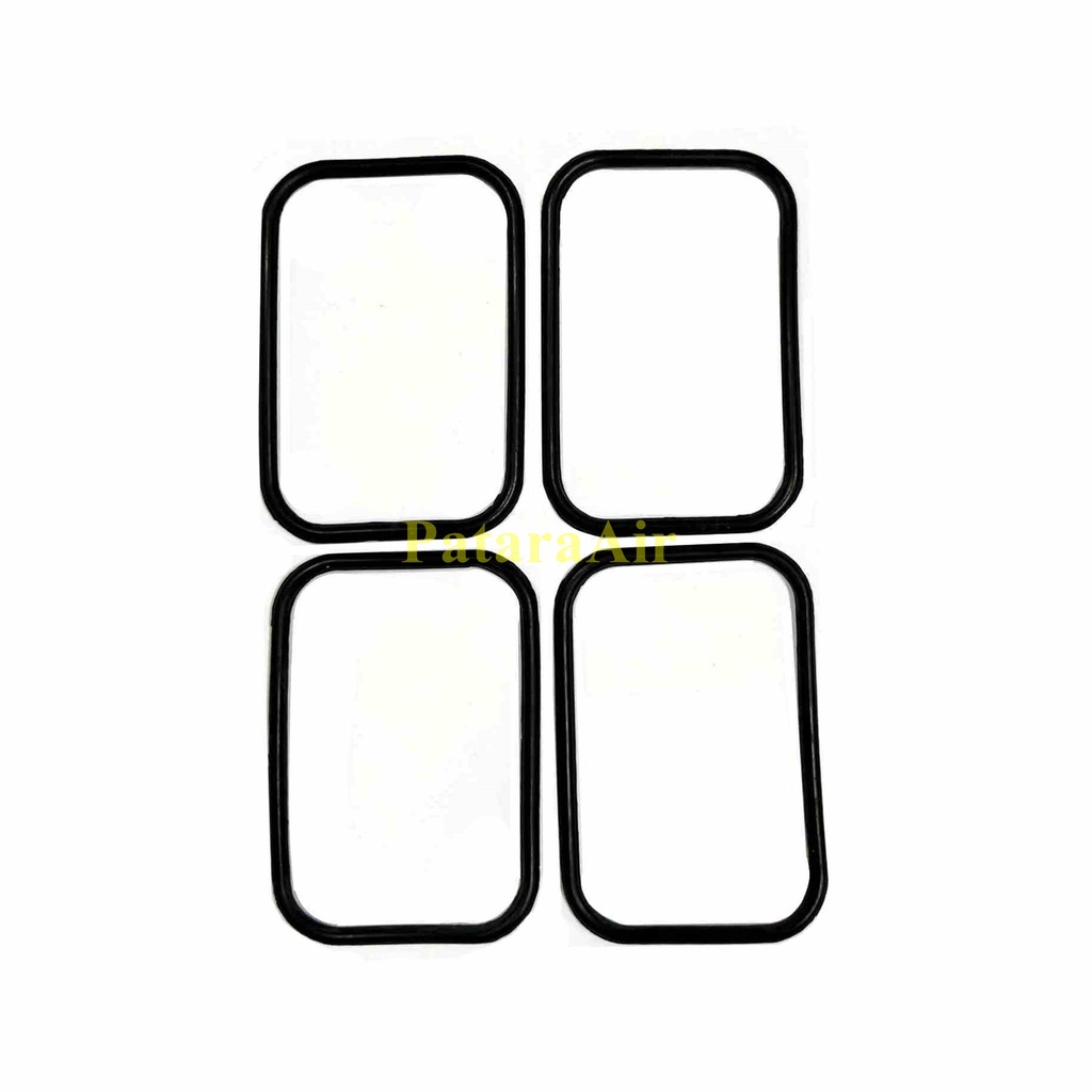 โอริง 10P ฝาประกับคอมแอร์ 4 เหลี่ยม แบบยาว (แพคละ4เส้น) ลูกยางโอริง 10P13C 10P15C ยาง oring O ring D