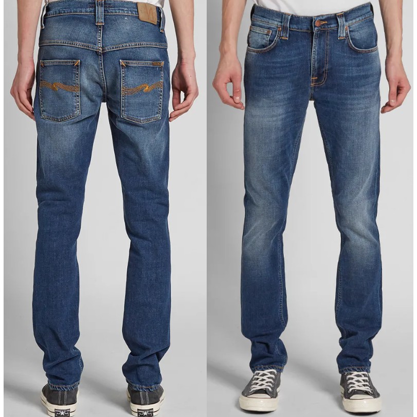 Nudie Jeans Tape Ted Raddled Redcast Shopee Thailand