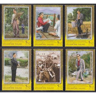 B54-3 แสตมป์ไทยยังไม่ได้ใช้ ชุด งานฉลองสิริราชสมบัติครบ 60ปี…