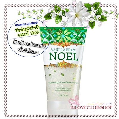 Bath & Body Works  Sparkling Snowflake Scrub 226 g.  Vanilla Bean Noel