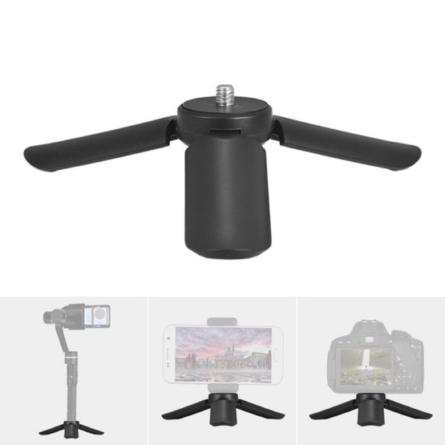 ส่งด่วน Stand Tripod 1/4" Screw Funblu Mini Gimbal Zhiyun Smooth Q/4 Feiyu Vimble DJI OSMO Mobile ขา
