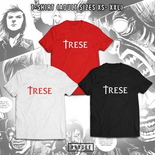 NETFLIX ซีรีส์ TRESE เสื้อเชิ้ตชื่ออนิเมะ Anytee QZ0