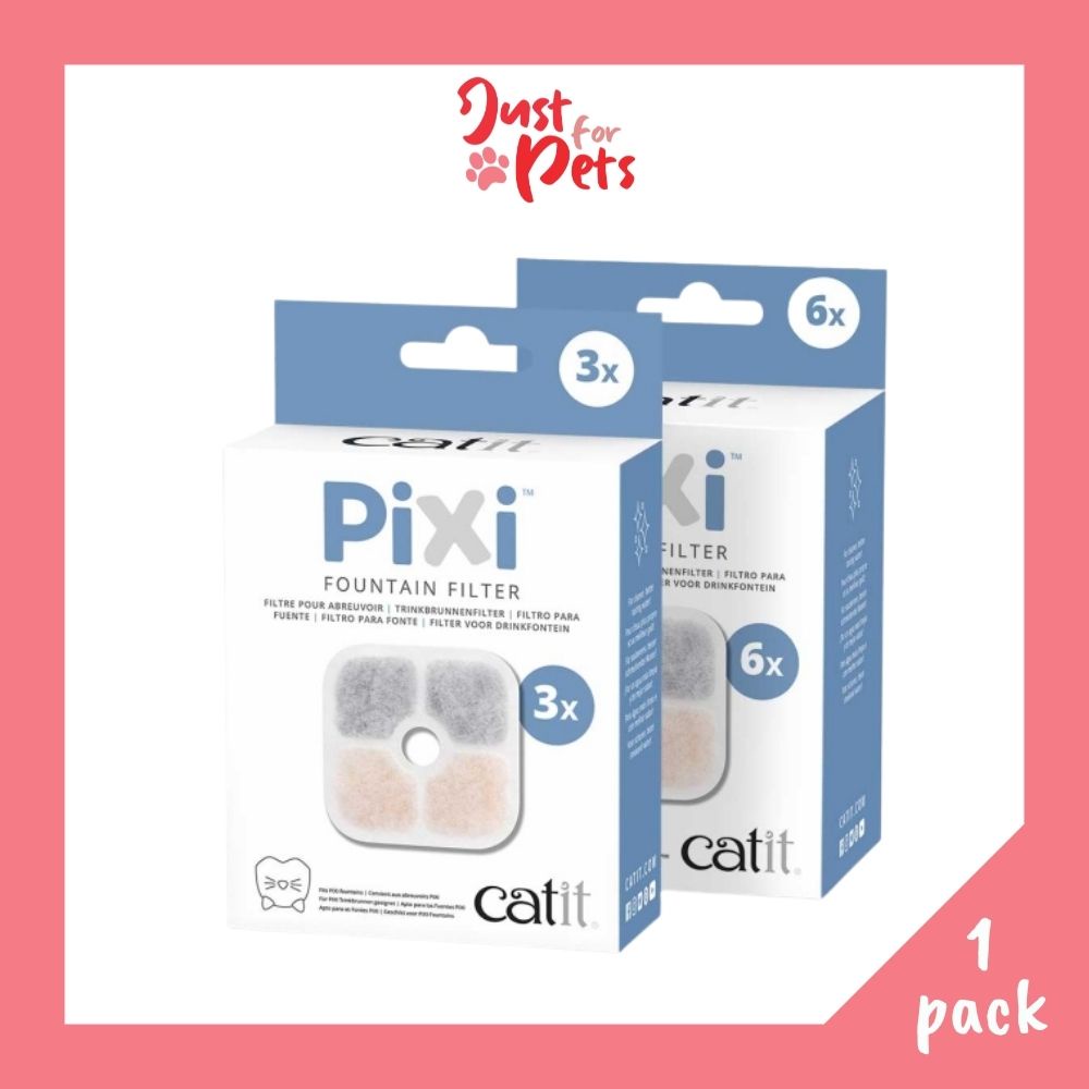 Catit Pixi Fountain เปลี่ยนกรอง 3 ชิ้น/6 ชิ้น