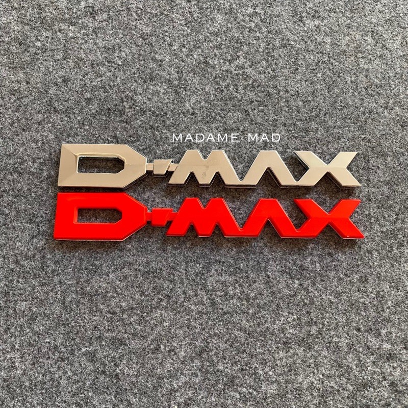 โลโก้ D-MAX 2012-2019 ขนาด 21x3.5cm