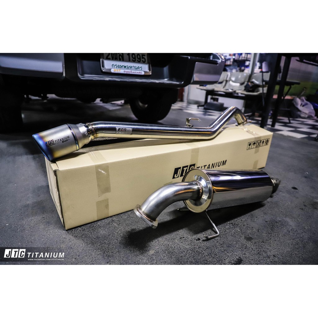 ท่อไอเสีย ชุดท่อตรงรุ่น Isuzu d-max 2020 1.9 แบรนด์ JTC
