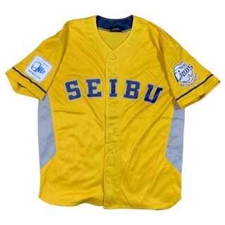 เสื้อเบสบอล Seibu Lions Size S-L