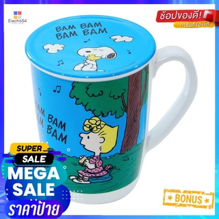 ถ้วยหู+ฝาเมลามีน 450ml SUPERWARE SNOOPY BAM BAMMELAMINE MUG+LID 450ml SUPERWARE SNOOPY BAM BAM