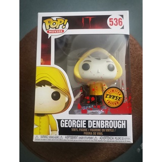 Funko It #536 Georgie Denbrough CHASE Bloody Common Georgie Lot 2 Pennywise with protector box