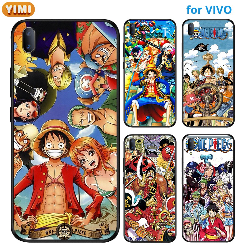 เคส VIVO Y17s Y02t Y02 Y16 Y02S Y20 Y20S Y20T Y12A Y12S Y20SG Y01 Y15A Y15S Y20I Y21S Y3S T1x Y33T Y21T 5G Y33s Y21 2021 Y12 Y17 Y15 Y11 Y11D Y12i Y19 มือถือ ลายการ์ตูน Onepiece สำหรับ