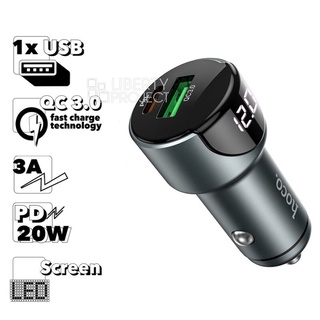 Hoco- Z42 Z40 ที่ชาร์จแบตในรถ อุปกรณ์รถยนต์ที่ชาร์จแบตในรถยนต์ 0.5 2 USB
