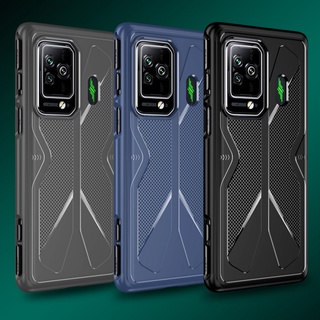 สําหรับ Xiaomi Black Shark 5 Pro เคสนิ่ม TPU ป้องกันลายนิ้วมือ ป้องกันเหงื่อ