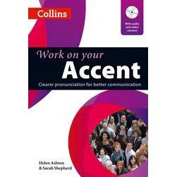 DKTODAY หนังสือ COLLINS WORK ON YOUR ACCENT + DVD (1ED) **ปกสภาพเก่า ลดราคาพิเศษ**