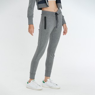 Jenim Sports Chloe Squad Track Pants - Heather Grey กางเกงออกกำลังกาย สไตล์เรียบง่าย เน้นฟังก์ชั่นสนับสนุนการเคลื่อนไหว