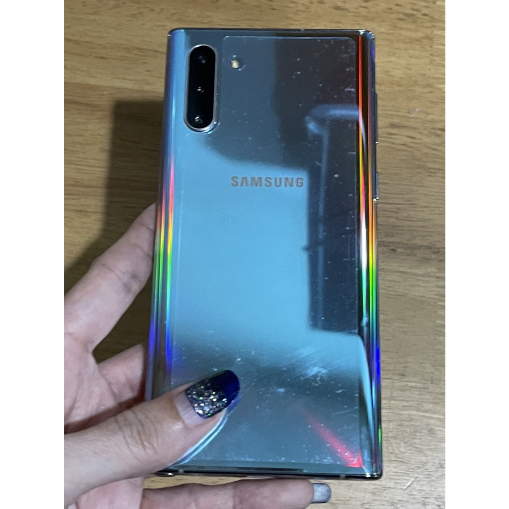 Samsung Note10 (แรม8/256Gb) สี Aura Glow มือสอง สภาพดีมาก