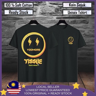 Premium · Smiling Viral Dress 100% · เสื้อยืด แขนสั้น พิมพ์ลายหน้ายิ้ม สําหรับผู้ชาย และผู้หญิง