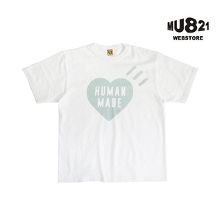 แขนสั้นcrew neckเสื้อยืดแขนสั้น ผ้าฝ้ายแท้ พิมพ์ลาย Human MADE TEE Date Big Love สําหรับผู้ชาย และผู้หญิง S8ZPS-XXXXL