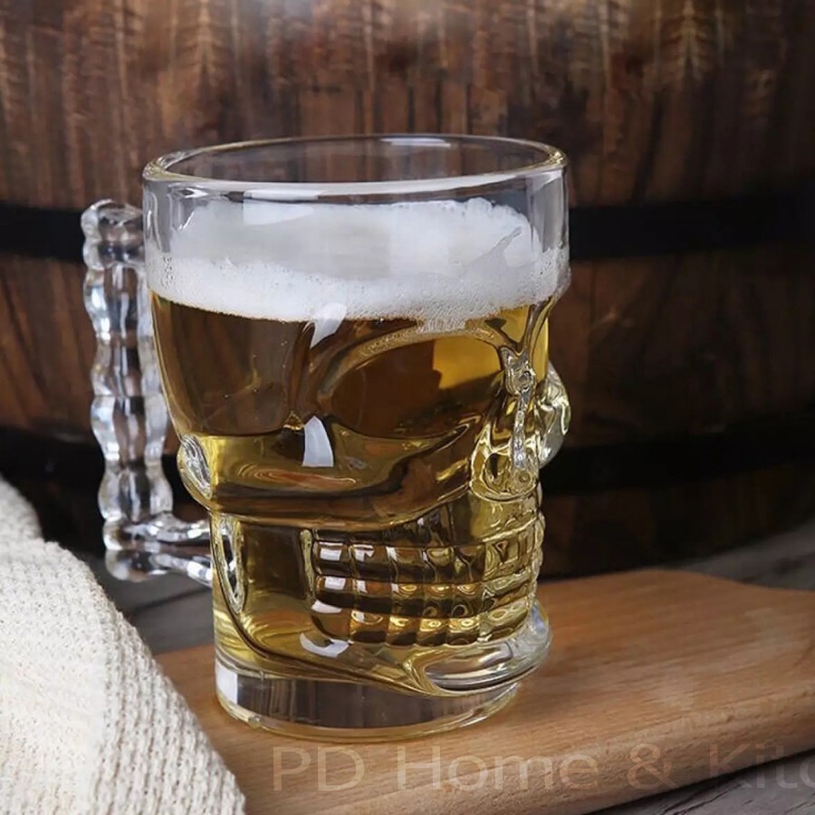 แก้ว เบียร์ หนา หูจับ BEER GLASS เบียร์วุ้น  เบียร์คราฟ  สูง สะสม #RJ09BE17-2 #RJ05BE18-2 #RJ09BE18-