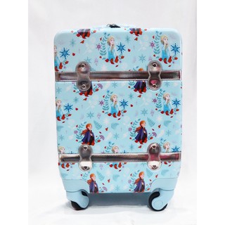 🌸Frozen 2 Rolling Luggage❄️กระเป๋าเดินทาง”โฟรเซ่น 2”👑✈️สินค้านำเข้าจากดิสนีย์สโตร์อเมริกา 👍🏻ของแท้ 100%