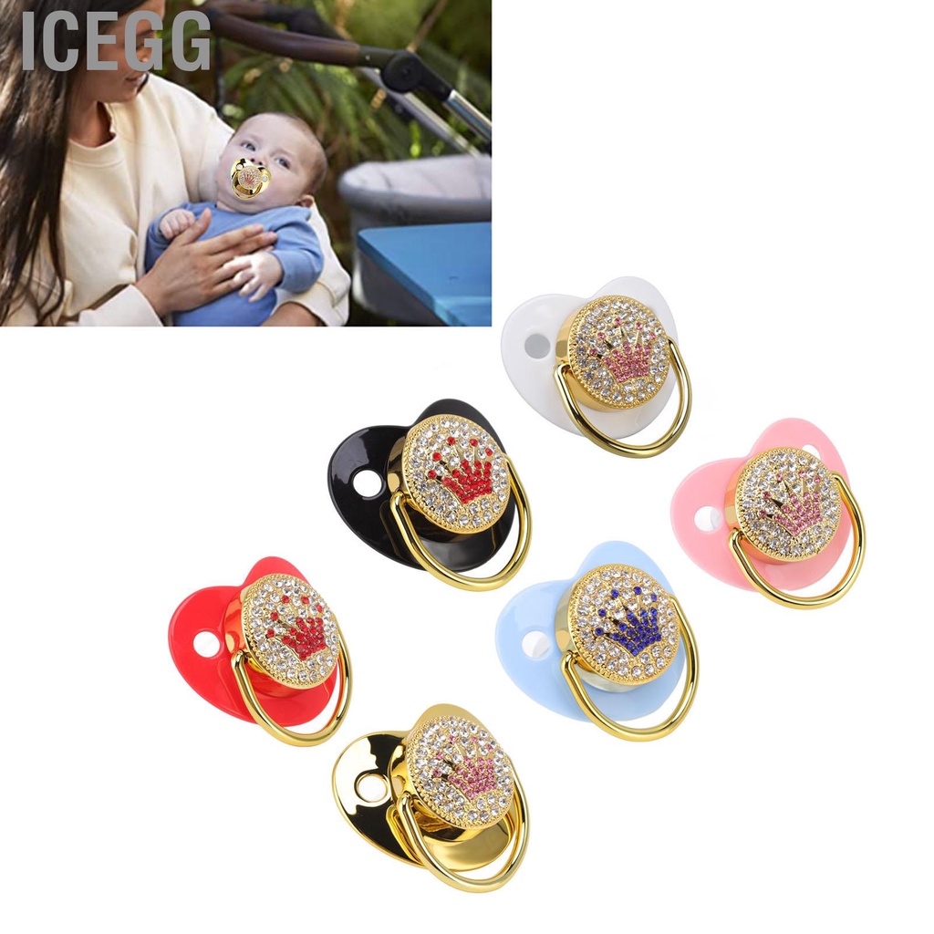Icegg Baby Pacifier Ultra Light Ergonomic Newborn for Playing 618 ...