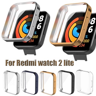 เคสนาฬิกาข้อมือ TPU แบบใส ป้องกันเต็มจอ สําหรับ Xiaomi Redmi watch 2 lite Redmi 2 lite