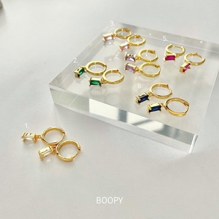 ต่างหูห่วง 18k cayla earrings