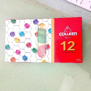 สีไม้คอลลีน 12 สี ยาว COLLEN มาแย้วววววว